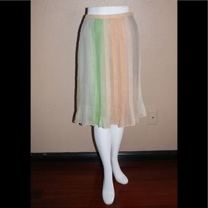 Alfani Women’s pastel color pleated Skirt